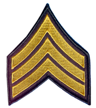 Stoffabzeichen Sergeant (U.S. Army)